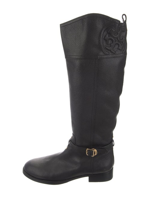 Tory Burch Leather Riding Boots