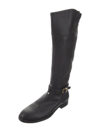 Tory Burch Leather Riding Boots