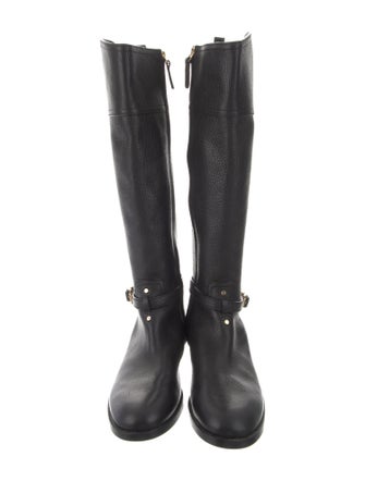 Tory Burch Leather Riding Boots