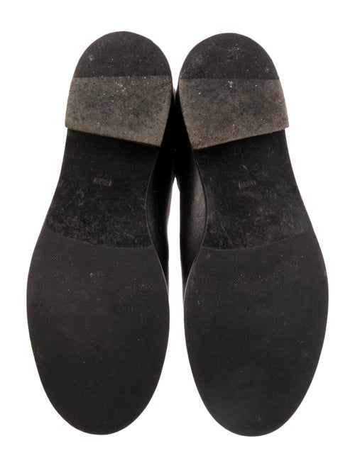 Tory Burch Quilted Pattern Leather Riding Boots