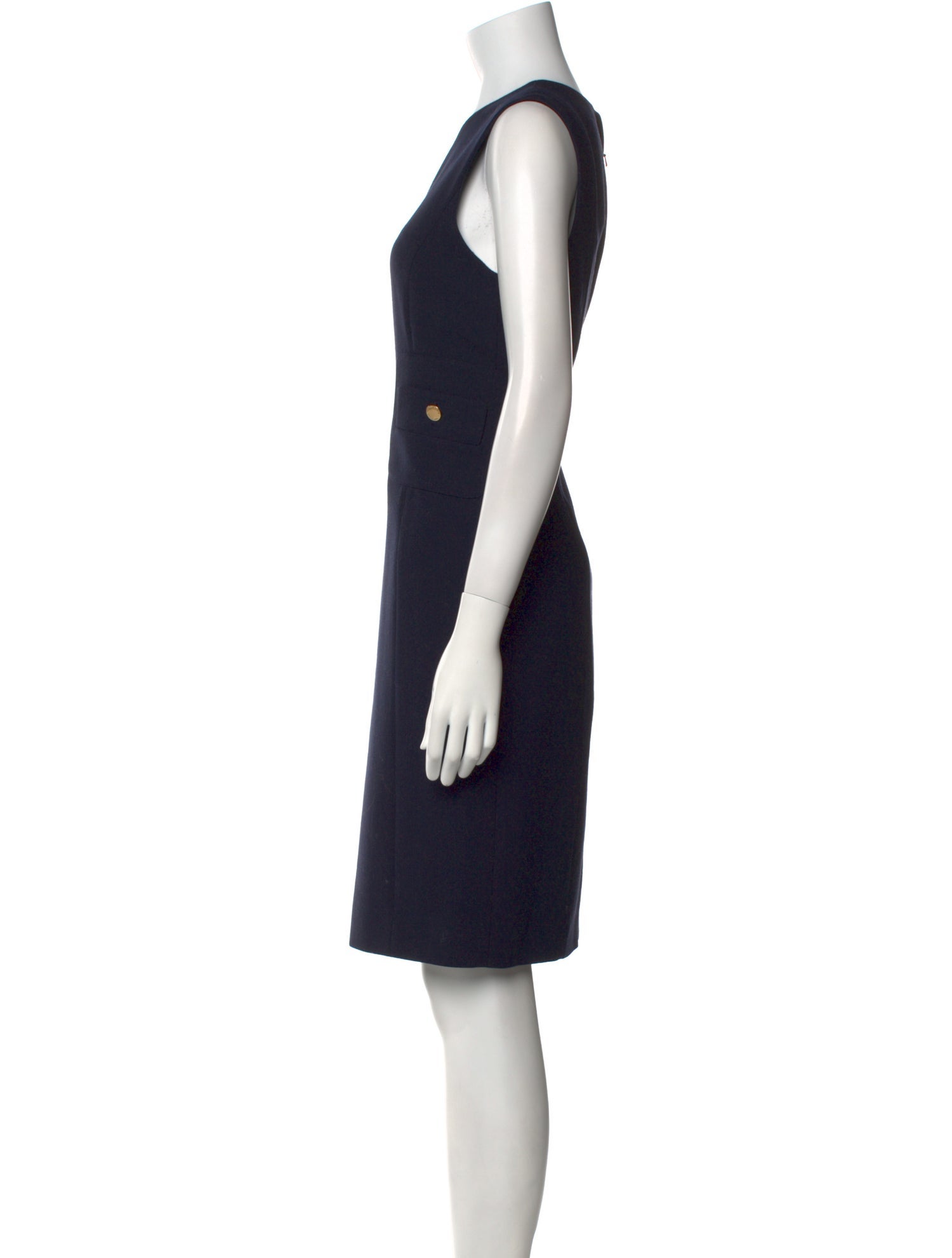 Tory Burch Crew Neck Knee-Length Dress