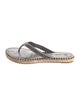 Tory Burch Leather Printed Espadrilles