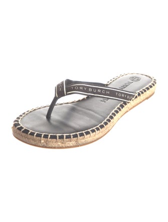 Tory Burch Leather Printed Espadrilles