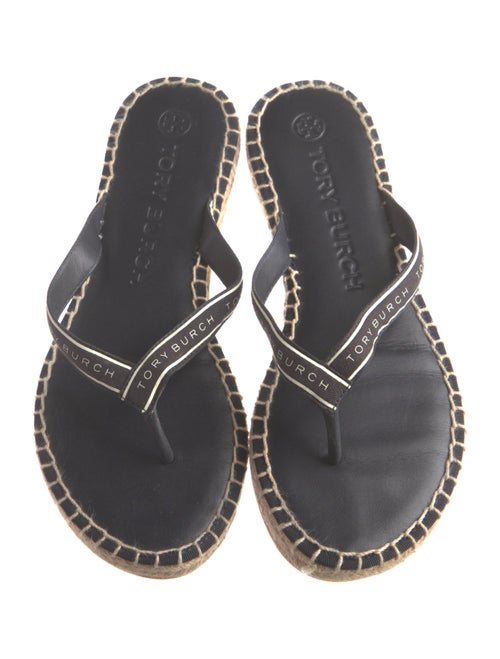 Tory Burch Leather Printed Espadrilles