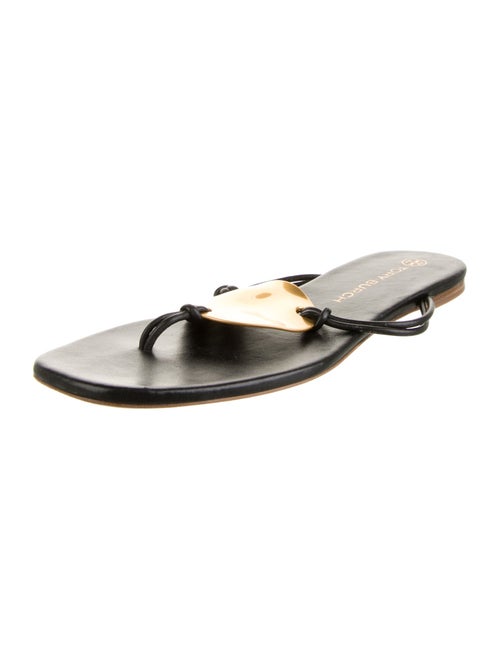 Tory Burch Leather Slides