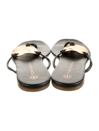 Tory Burch Leather Slides