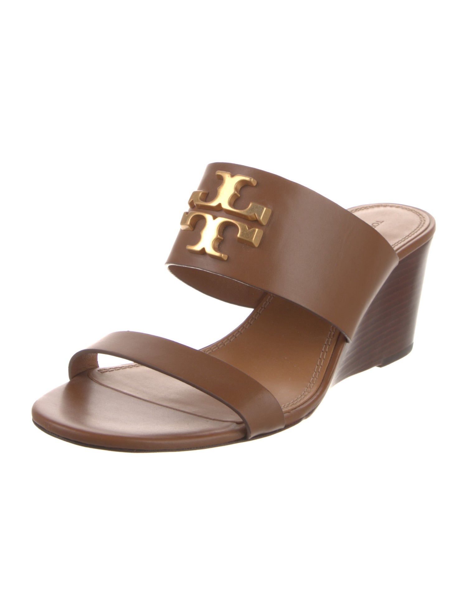 Tory Burch Leather Slides