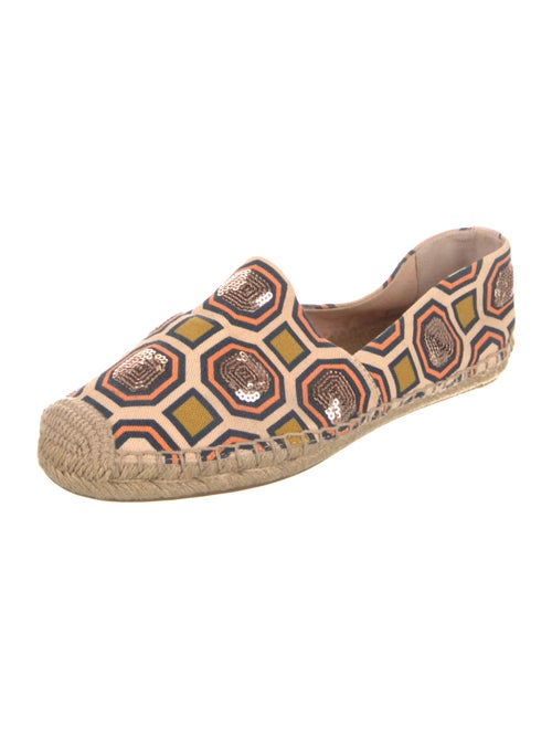 Tory Burch Canvas Printed Espadrilles