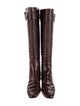 Tory Burch Leather Riding Boots