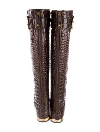 Tory Burch Leather Riding Boots