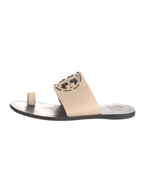 Tory Burch Leather Slides