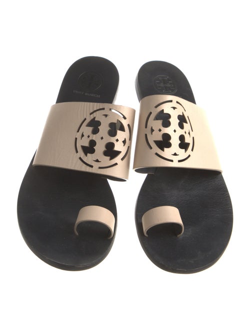 Tory Burch Leather Slides
