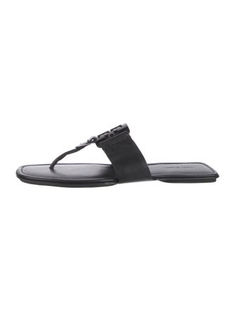 Tory Burch Leather Flip Flops