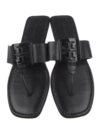 Tory Burch Leather Flip Flops
