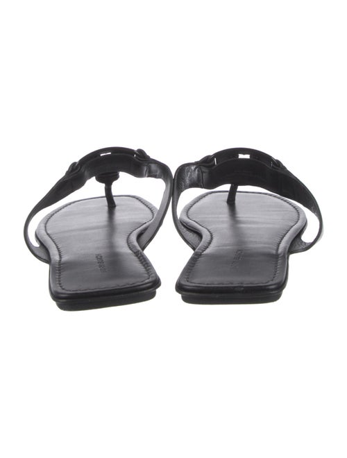 Tory Burch Leather Flip Flops