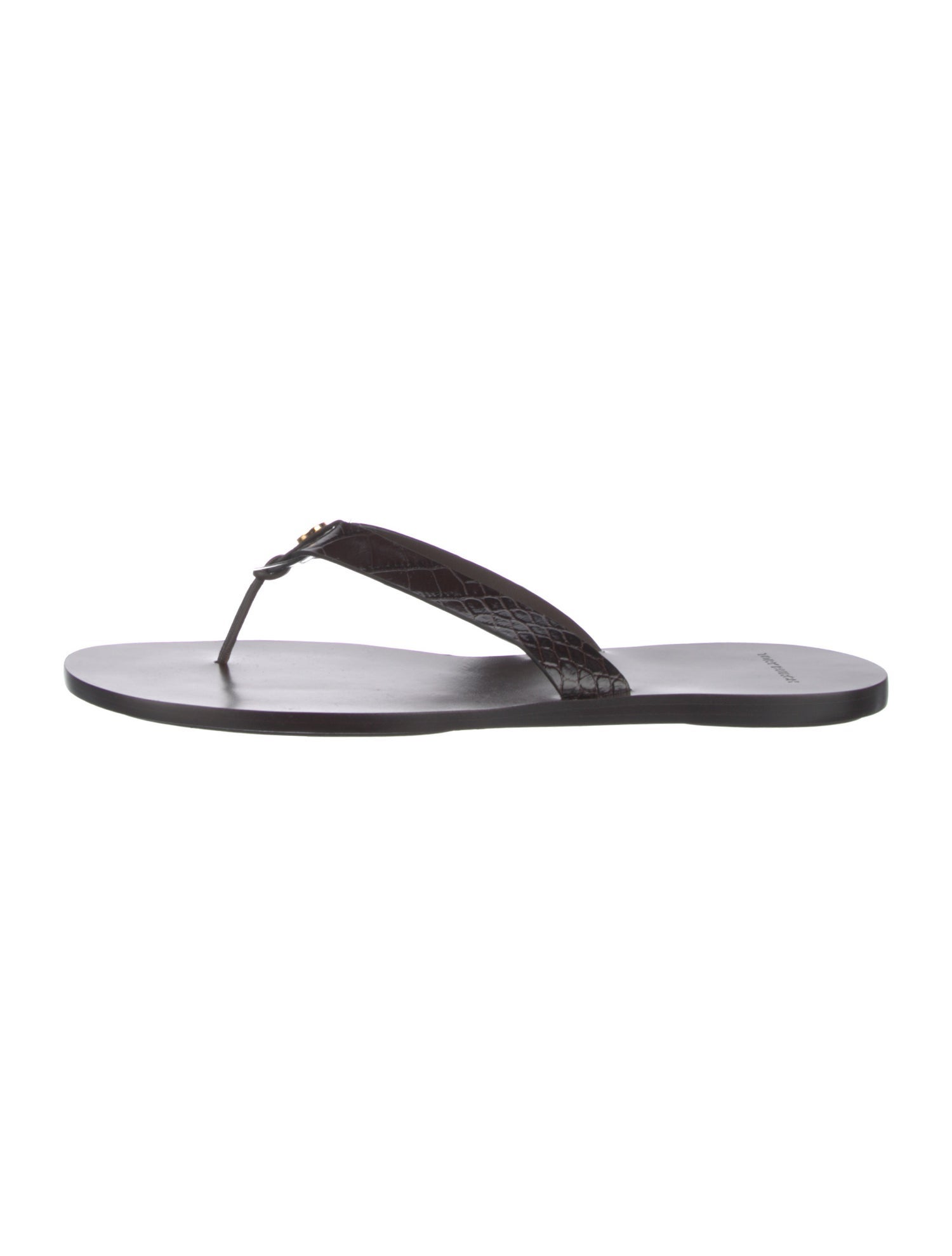 Tory Burch Leather Flip Flops