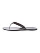 Tory Burch Leather Flip Flops