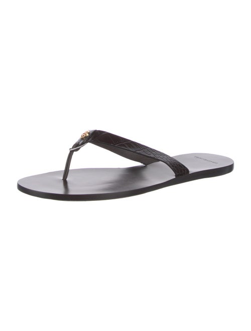 Tory Burch Leather Flip Flops