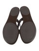 Tory Burch Leather Flip Flops