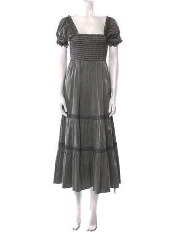 Tory Burch Dresses Striped Long Dress L