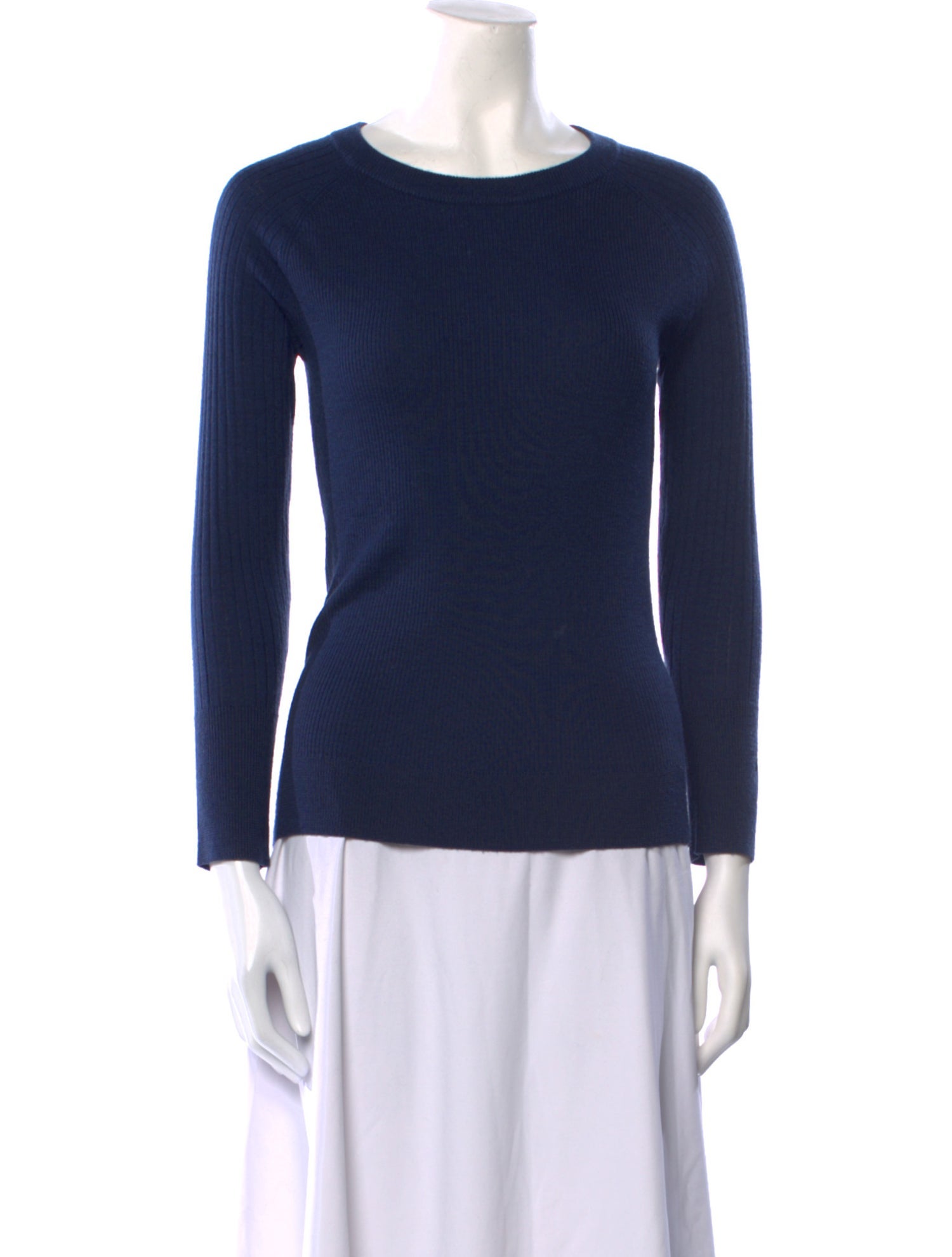 Tory Burch Merino Wool Scoop Neck Sweater