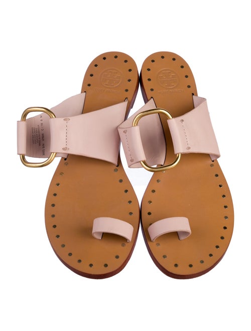 Tory Burch Leather Slides
