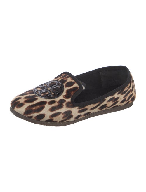 Tory Burch Ponyhair Animal Print Loafers