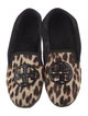 Tory Burch Ponyhair Animal Print Loafers