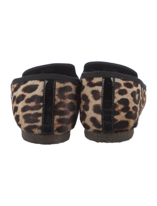 Tory Burch Ponyhair Animal Print Loafers
