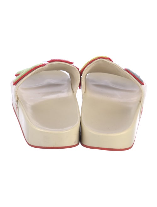 Tory Burch Leather Printed Slides