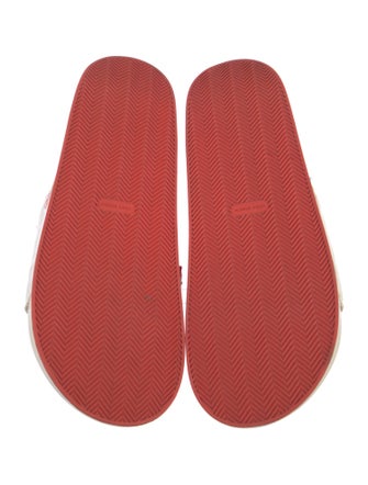 Tory Burch Leather Printed Slides