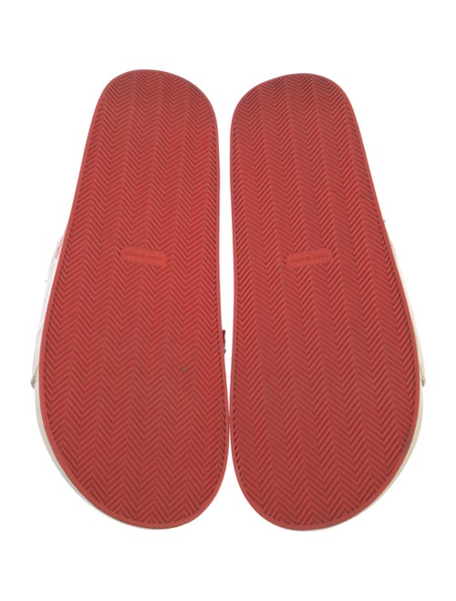 Tory Burch Leather Printed Slides