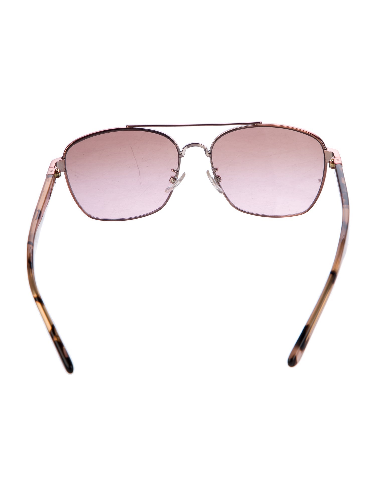 Tory Burch Aviator Tinted Sunglasses