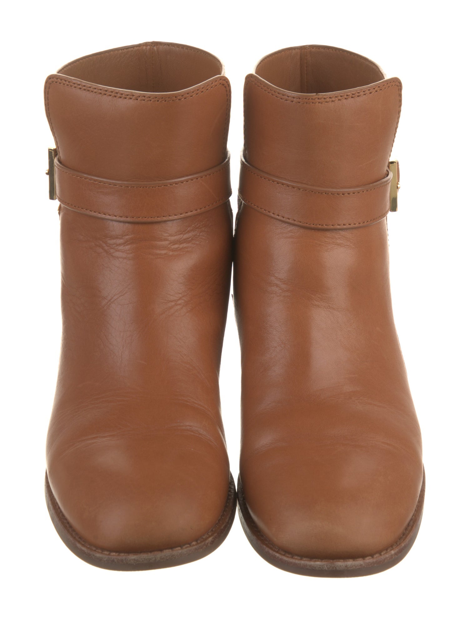 Tory Burch Leather Moto Boots