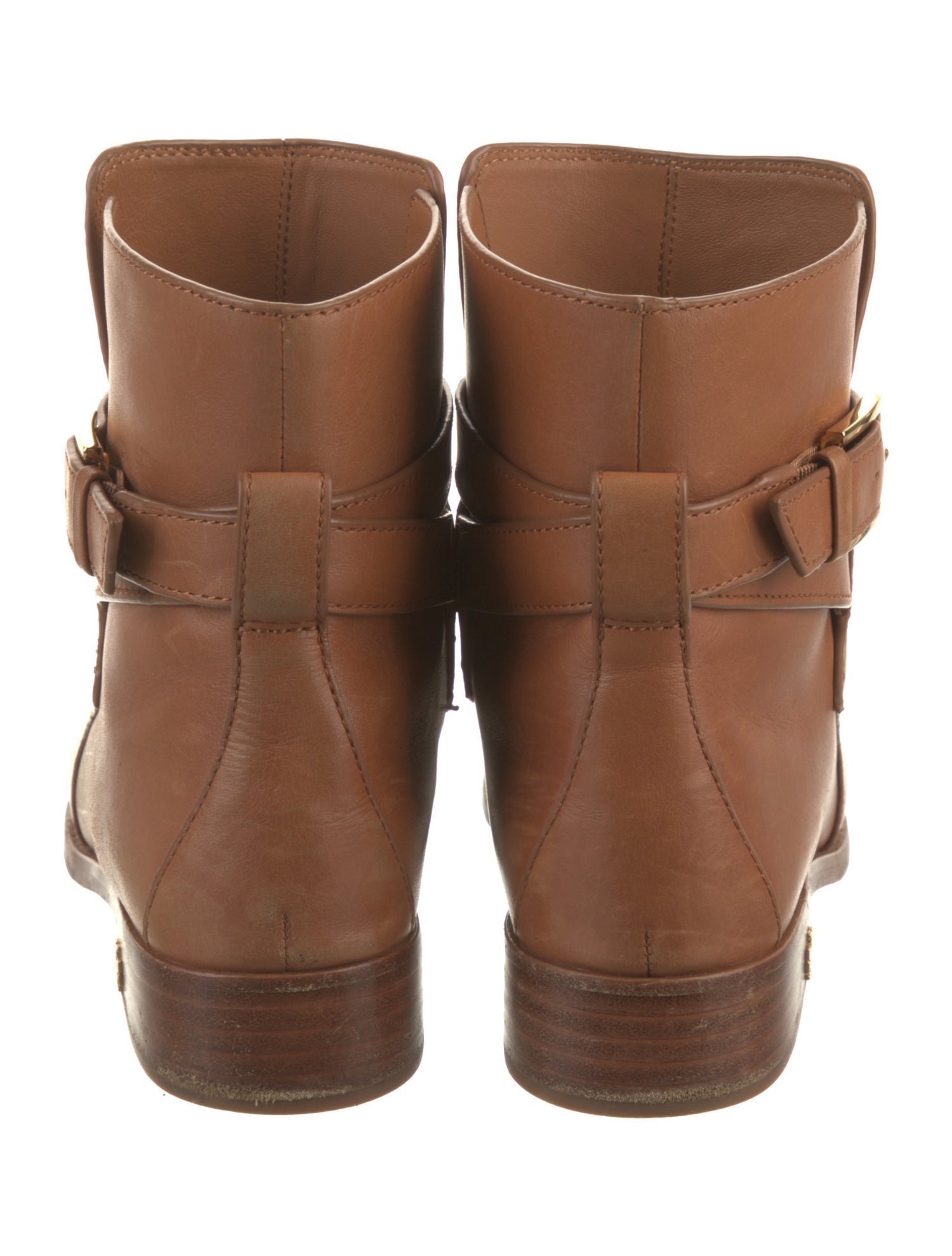 Tory Burch Leather Moto Boots