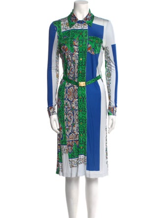 Tory Burch Printed Midi Length Dress