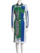 Tory Burch Printed Midi Length Dress