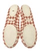 Tory Burch Leather Plaid Print Ballet Flats