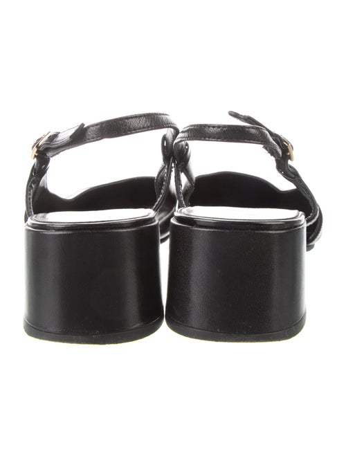 Tory Burch Leather Slingback Pumps