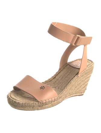Tory Burch Leather Espadrilles