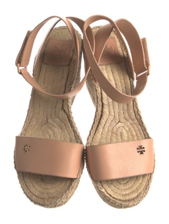 Tory Burch Leather Espadrilles