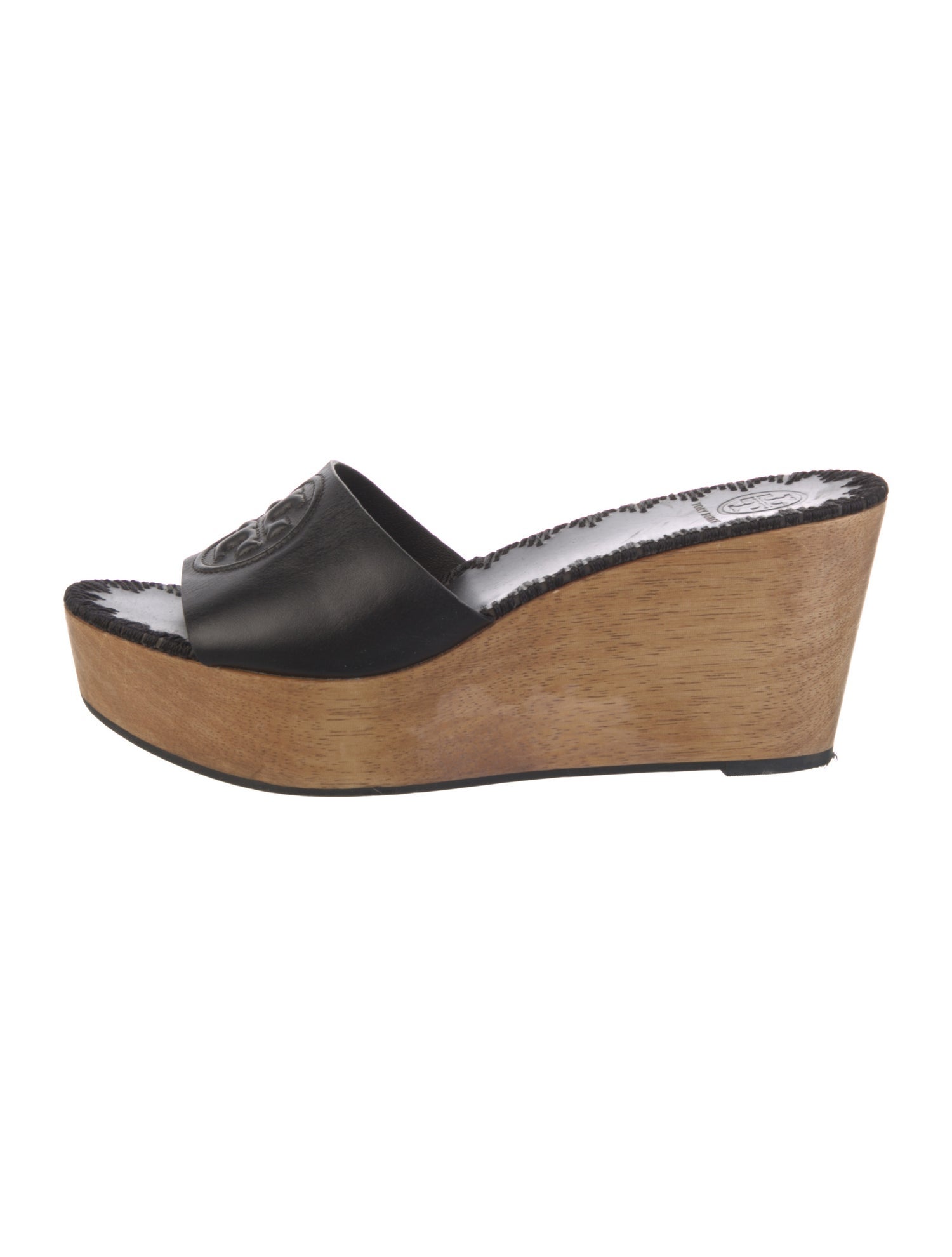 Tory Burch Leather Slides