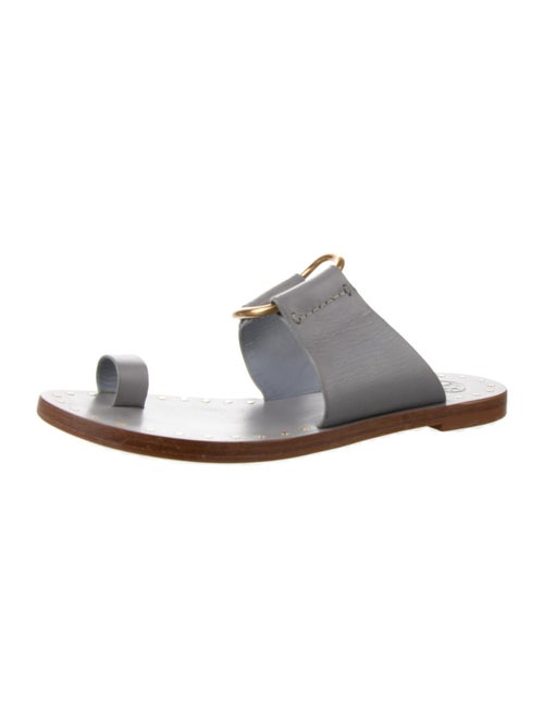 Tory Burch Leather Slides