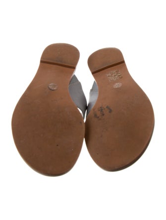 Tory Burch Leather Slides