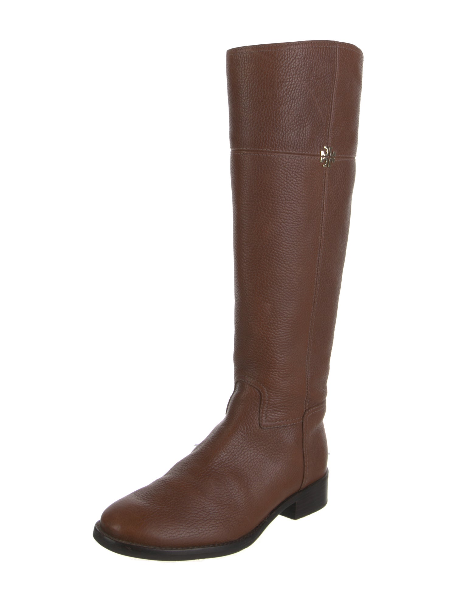 Tory Burch Leather Riding Boots