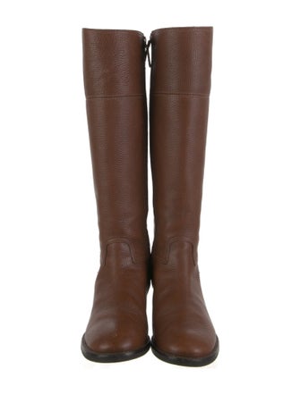Tory Burch Leather Riding Boots