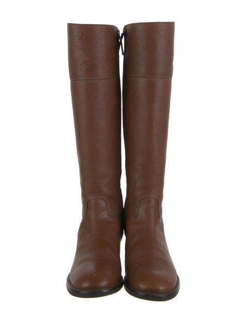 Tory Burch Leather Riding Boots