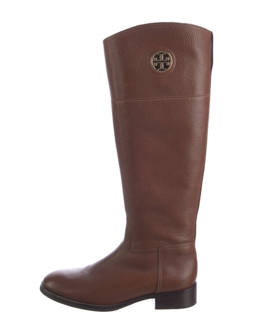 Tory Burch Leather Riding Boots