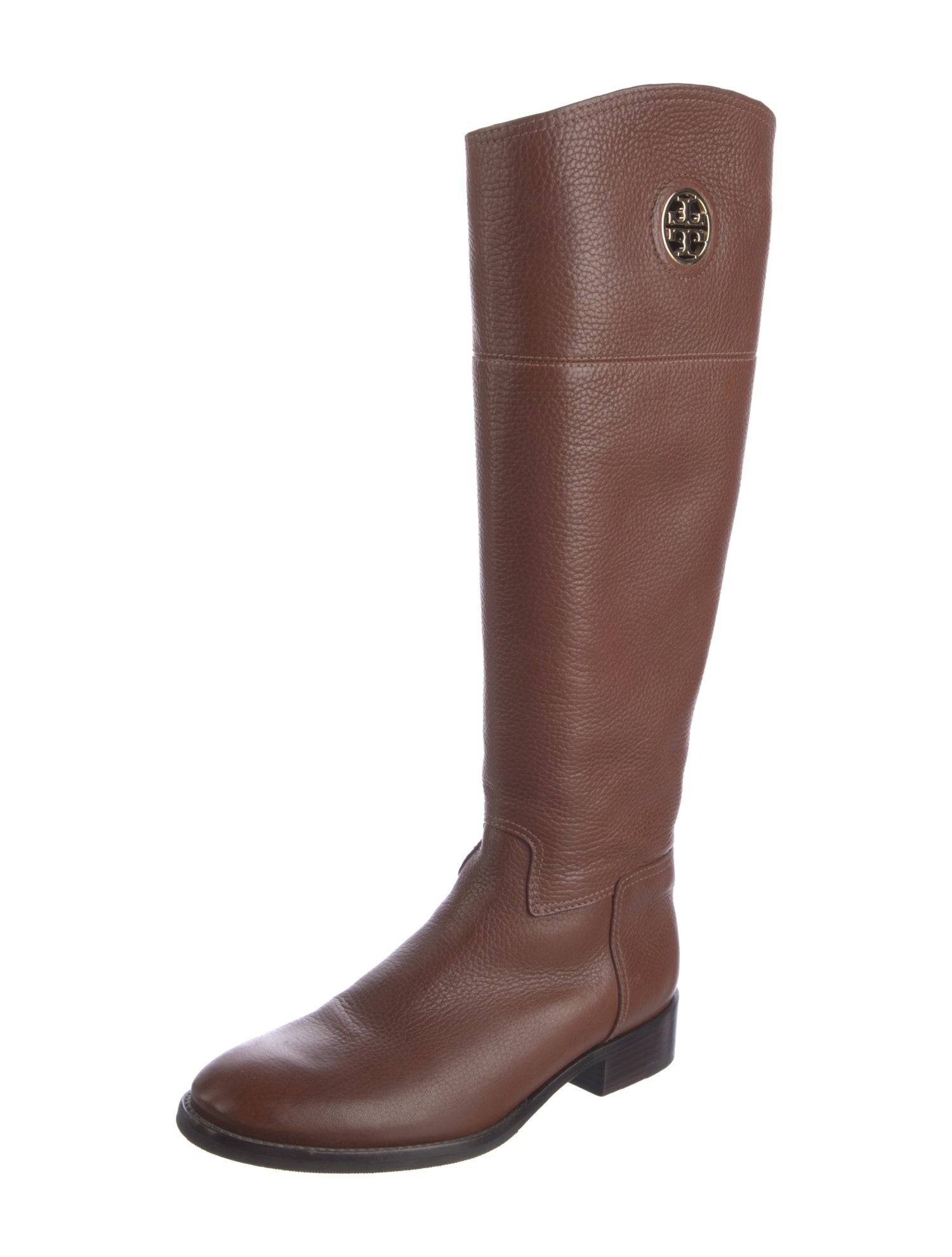 Tory Burch Leather Riding Boots