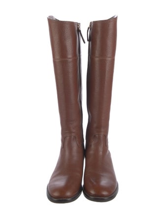 Tory Burch Leather Riding Boots